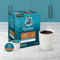 Caribou Coffee® Single-Serve Coffee K-Cup® Pods, Caribou Blend, Carton Of 24
