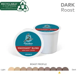 Caribou Coffee® Single-Serve Coffee K-Cup® Pods, Mahogany, Carton Of 24