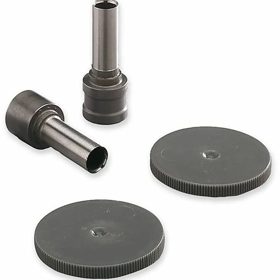 CARL Heavy-duty 2-hole Punch Replacement Kit - 2 Punch Head(s) - 300 Sheet of 20lb Paper - 9/32" Punch Size - Silver