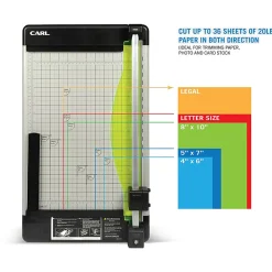 CARL Heavy-Duty Paper Trimmer, 18