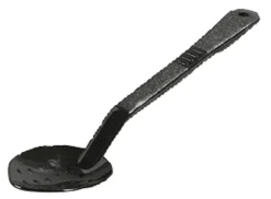 Carlisle Perforated High-Heat Serving Spoons, 13"L, Black, Pack Of 12