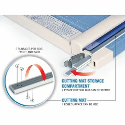 Carl® RT-218 Rotary Paper Trimmer, 18