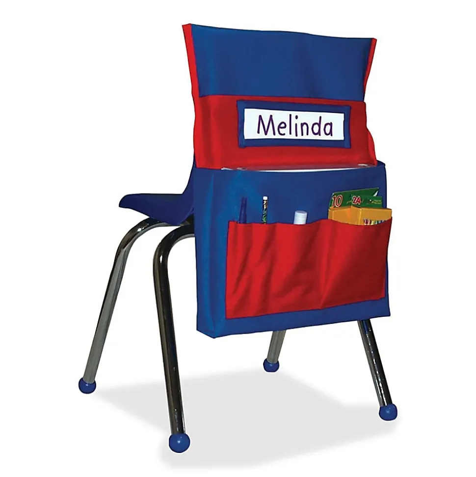 Carson-Dellosa Chairback Buddy, Blue/Red