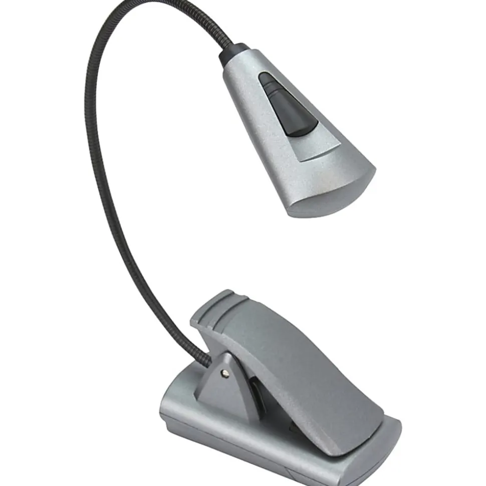 CARSON FlexNeck Plus Fully Adjustable Booklight, Gray, 1