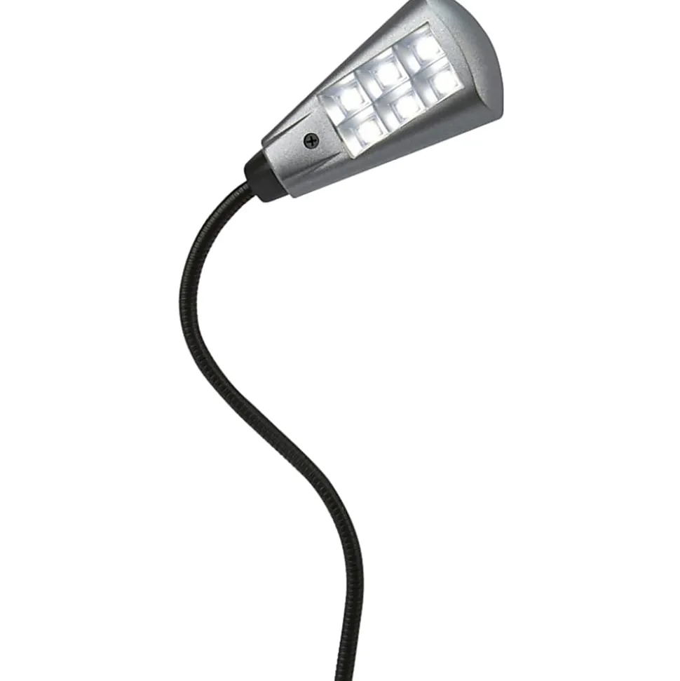 CARSON FlexNeck Plus Fully Adjustable Booklight, Gray, 1