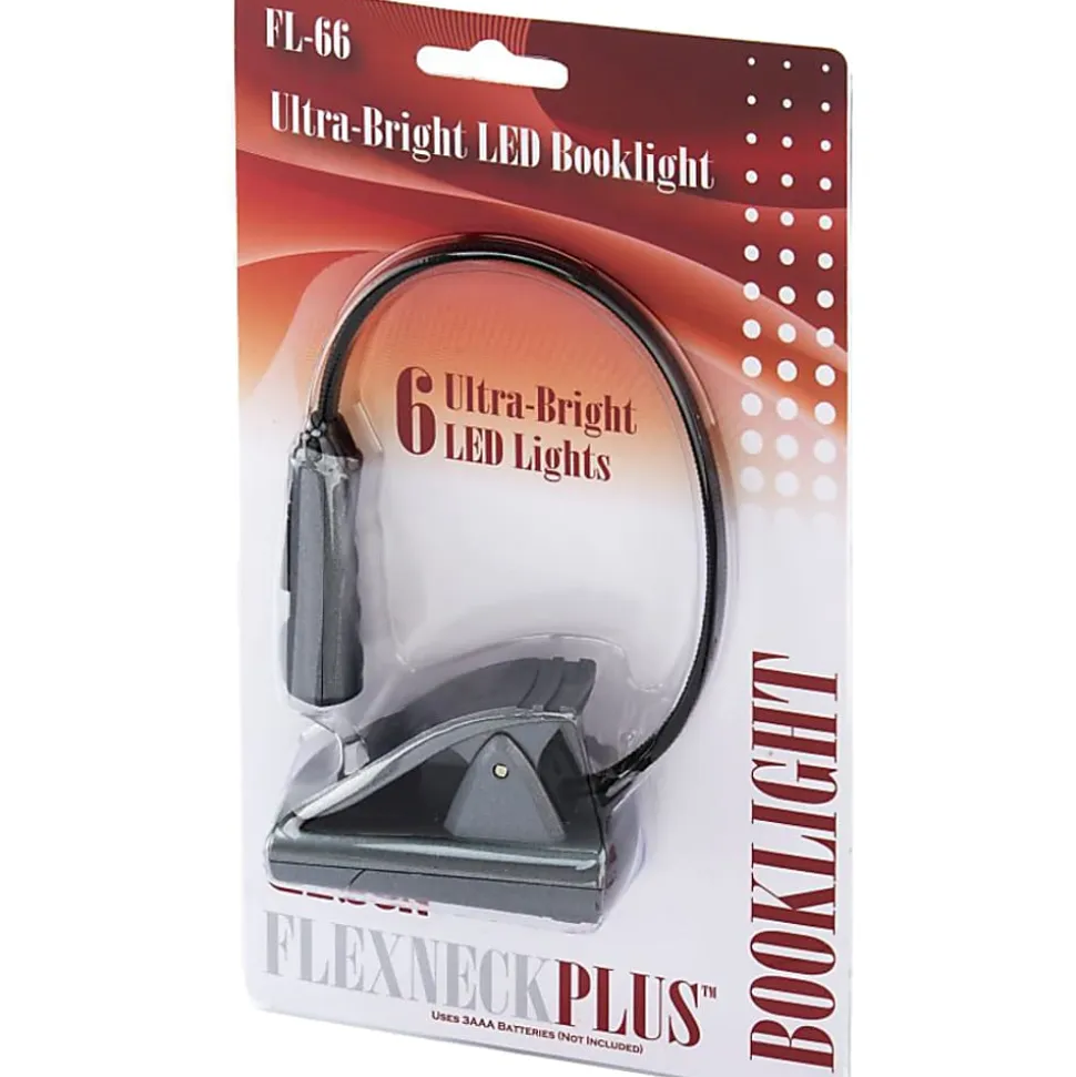 CARSON FlexNeck Plus Fully Adjustable Booklight, Gray, 1