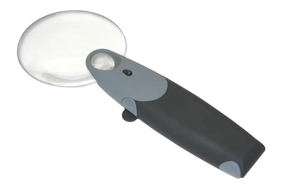 CARSON FreeHand LED Magnifier, 2.5x/5x