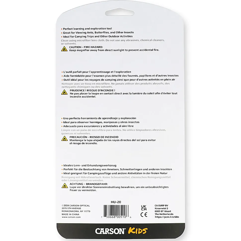CARSON® 5-In. BigEye™ 2x Round Handheld Magnifier, Green, 1