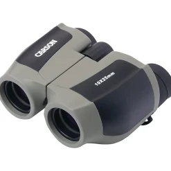 CARSON ScoutPlus 10x 25mm Compact Porro Prism Binoculars, Gray, 1