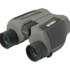 CARSON ScoutPlus 10x 25mm Compact Porro Prism Binoculars, Gray, 1