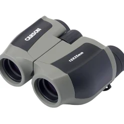 CARSON ScoutPlus 10x 25mm Compact Porro Prism Binoculars, Gray, 1