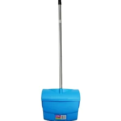 Casa Limpia Industrial Upright Plastic Dustpan, 11" x 52", Blue