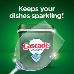 Cascade® Complete ActionPacs™ Dishwasher Detergent Pods, Fresh Scent, Box Of 43