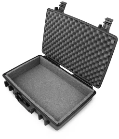 CASEMATIX Waterproof Hard Case, 4-1/2”H x 14”W x 19”D, Black