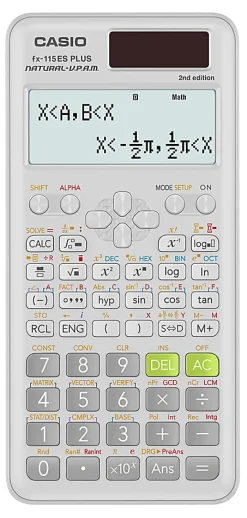 Casio fx-115ES PLUS Natural-V.P.A.M. 2nd Edition Scientific Calculator, White, FX-115ESPLS2-S
