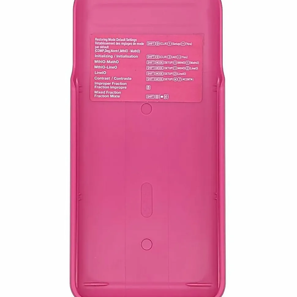 Casio® fx-300ES PLUS Natural-V.P.A.M. 2nd Edition Scientific Calculator, Pink, FX-300ESPLS2-PK