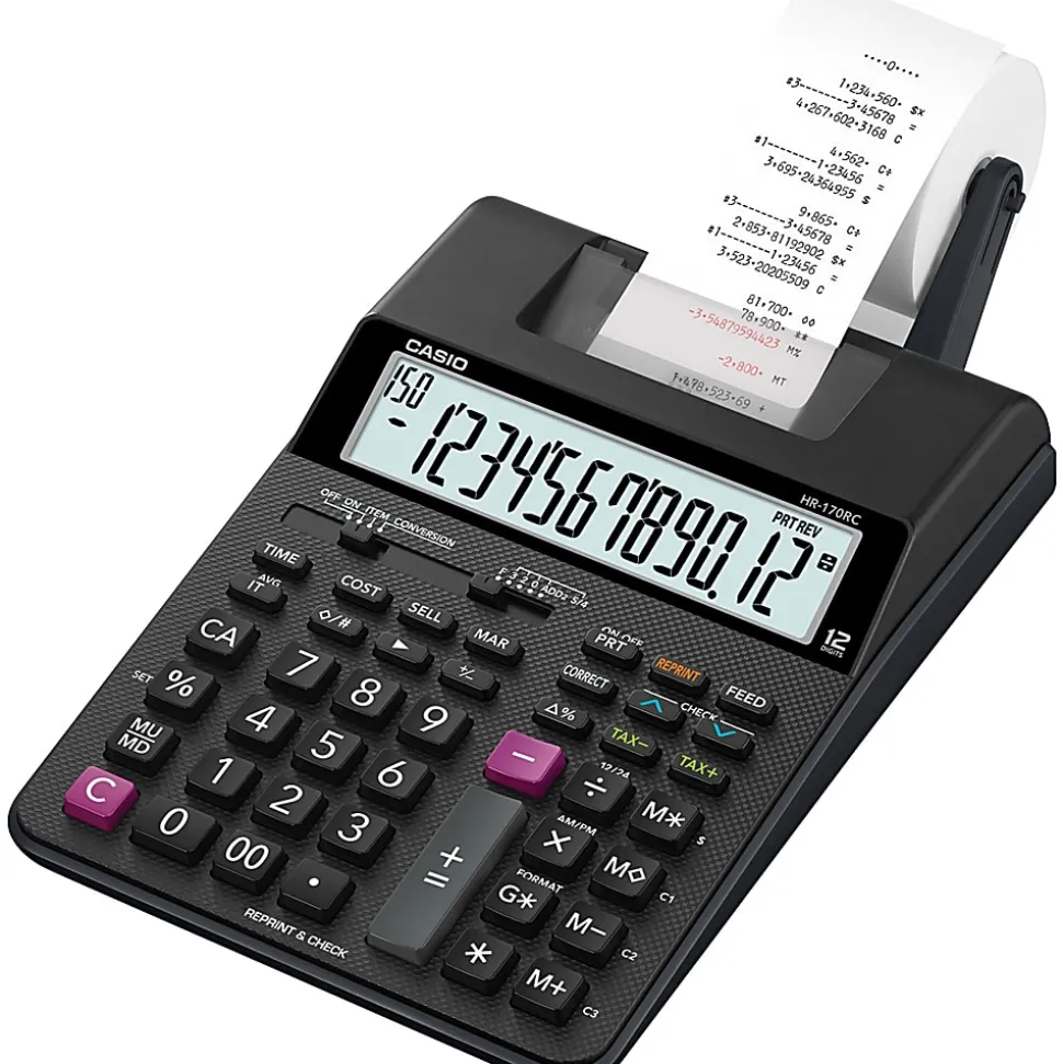 Casio® HR-170RC Desktop Printing Calculator