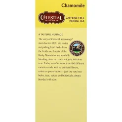 Celestial Seasonings Caffeine Free Chamomile Herbal Tea Bags, 1.5 Oz, Total Qty 25