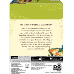 Celestial Seasonings Natural Antioxidant Decaf Green Tea Keurig Single-Serve K-Cup Pods, 24 Pods Per Pack, Case Of 4 Packs