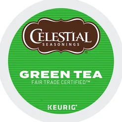 Celestial Seasonings® Natural Antioxidant Green Tea Single-Serve K-Cups®, 0.40 Oz, Box Of 96