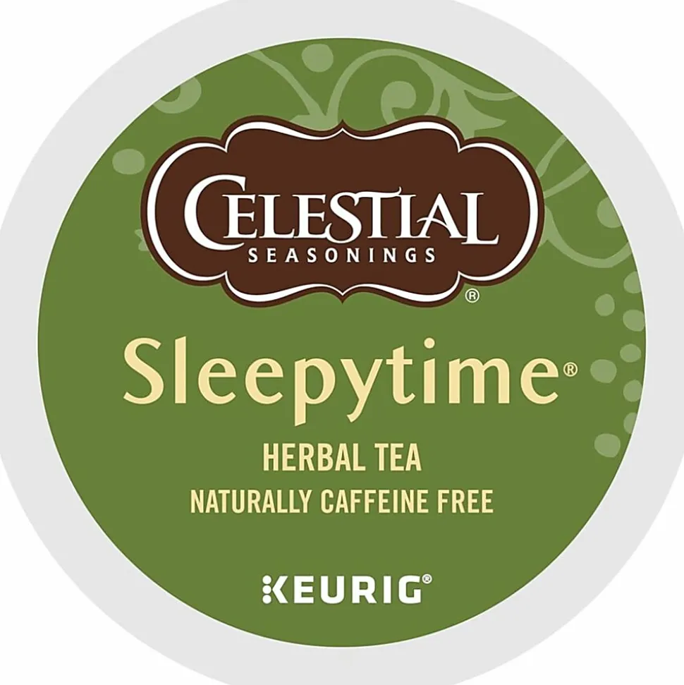 Celestial Seasonings® Single-Serve K-Cup® Pods, Sleepytime® Herbal Tea, Box Of 24