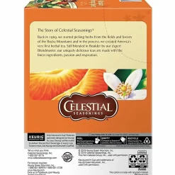 Celestial Seasonings® Single-Serve K-Cup® Pods, Mandarin Orange Tea, Box Of 24