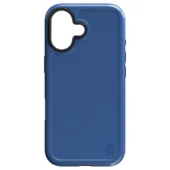 cellhelmet® Fortitude® Series MagSafe®-Compatible Case for iPhone® 17, Bermuda Blue, CF-121-BLU