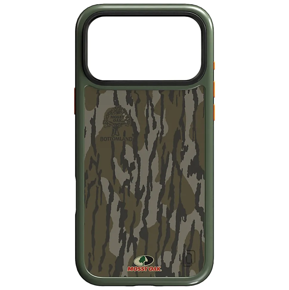 cellhelmet® Fortitude® Series MagSafe®-Compatible Case for iPhone® 17 Pro Max, Mossy Oak Bottomland, CF-123-MO