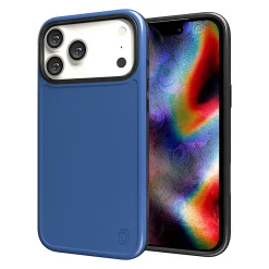cellhelmet® Fortitude® Series MagSafe®-Compatible Case for iPhone® 17 Pro Max, Bermuda Blue, CF-123-BLU