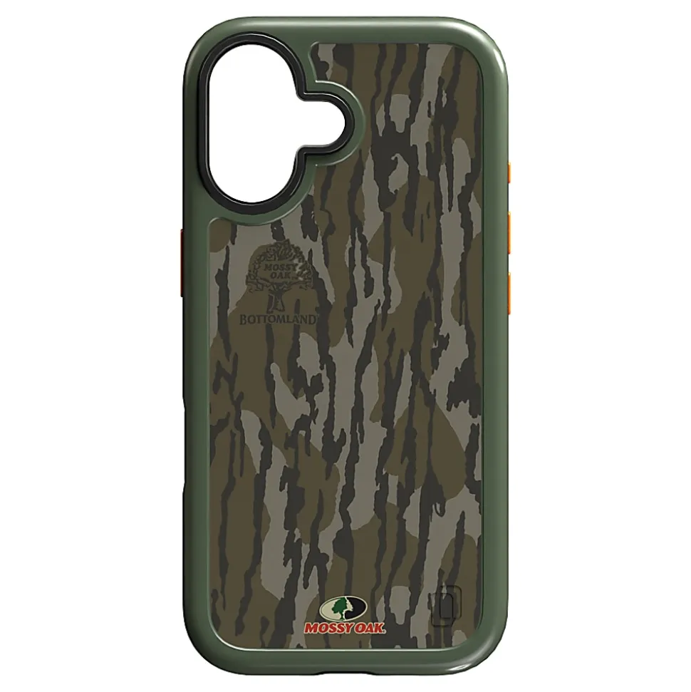 cellhelmet® Fortitude® Series MagSafe®-Compatible Case for iPhone® 17, Mossy Oak Bottomland, CF-121-MO