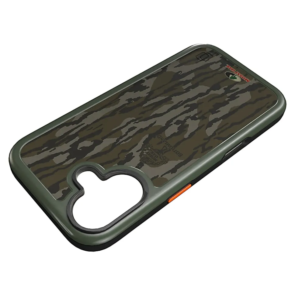 cellhelmet® Fortitude® Series MagSafe®-Compatible Case for iPhone® 17, Mossy Oak Bottomland, CF-121-MO