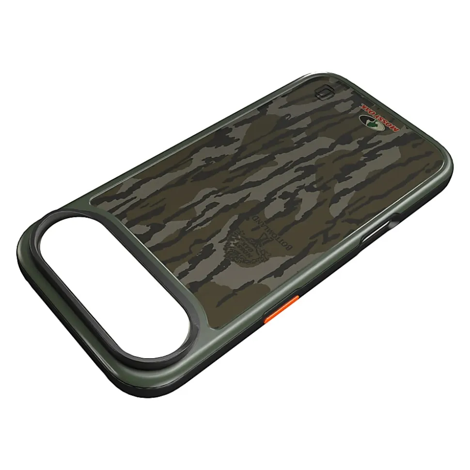 cellhelmet® Fortitude® Series MagSafe®-Compatible Case for iPhone® 17 Air, Mossy Oak Bottomland, CF-124-MO