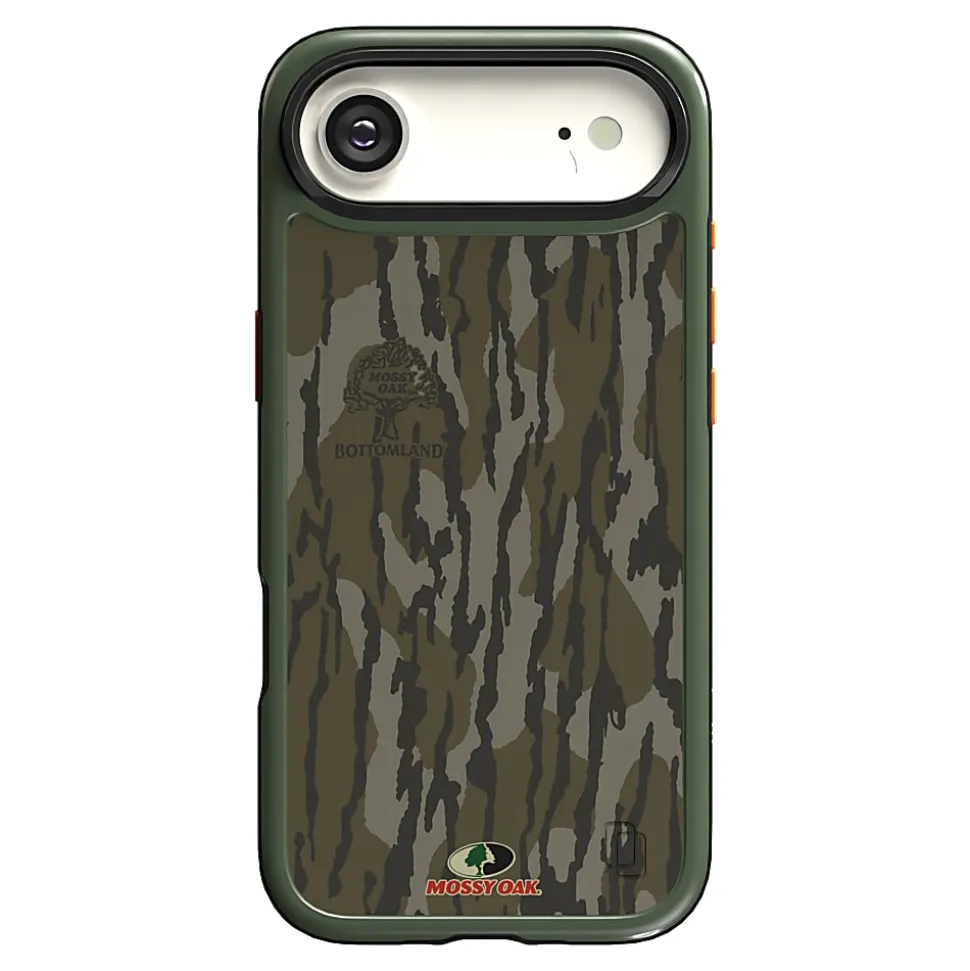 cellhelmet® Fortitude® Series MagSafe®-Compatible Case for iPhone® 17 Air, Mossy Oak Bottomland, CF-124-MO