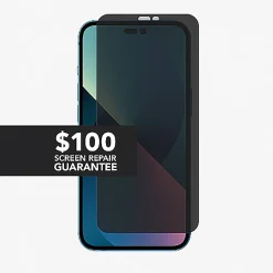 cellhelmet® Privacy Tempered Glass Screen Protector with Alignment Tray and $100 Coverage for iPhone® 17 Air, SP-124-C100