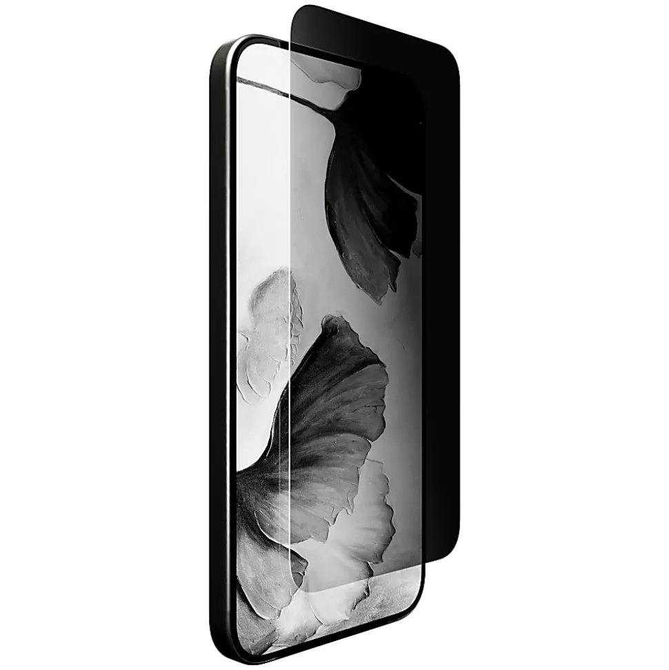 cellhelmet® Privacy Tempered Glass Screen Protector with Alignment Tray and $100 Coverage for iPhone® 17 Pro, SP-122-C100