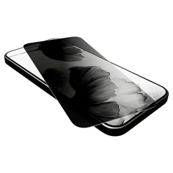 cellhelmet® Privacy Tempered Glass Screen Protector with Alignment Tray and $100 Coverage for iPhone® 17/16 Pro, SP-106-C100