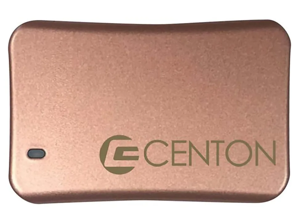 Centon Dash Series External USB-C Solid State Drive, 500GB, Rose Gold