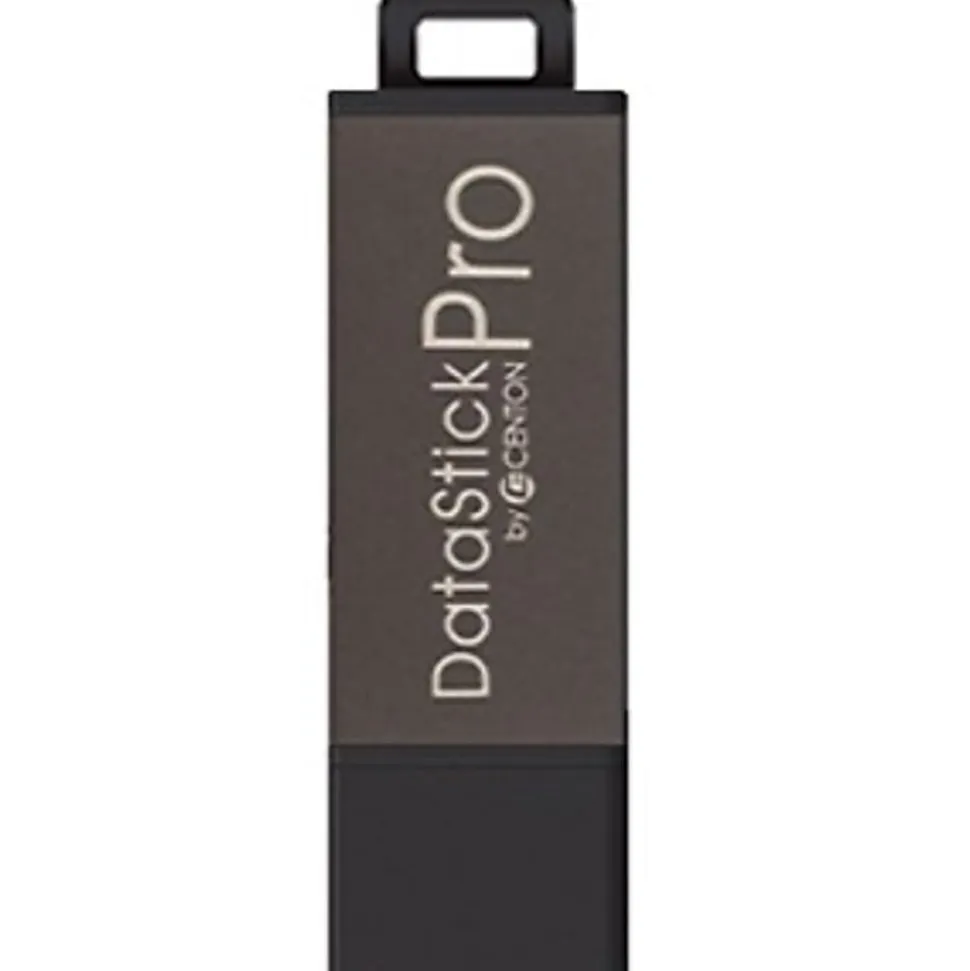 Centon DataStick Pro USB Flash Drives, USB 2.0, 8GB, Gray, Pack Of 100, S1-U2P1-8G100PK