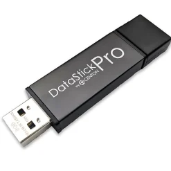 Centon DataStick Pro USB 2.0 Flash Drives, 8GB, Pro Gray, Pack Of 25 Flash Drives, S1-U2P1-8G25PK