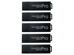 Centon DataStick Pro USB Flash Drives, USB 3.0, 32GB, Black, Pack Of 5, S1-U3P6-32G-5B
