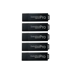 Centon DataStick Pro USB Flash Drives, USB 3.0, 16GB, Black, Pack Of 5, S1-U3P6-16G-5B