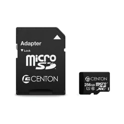 Centon MicroSDXC Flash Card, 256GB