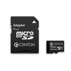 Centon MicroSDXC Flash Card, 512GB