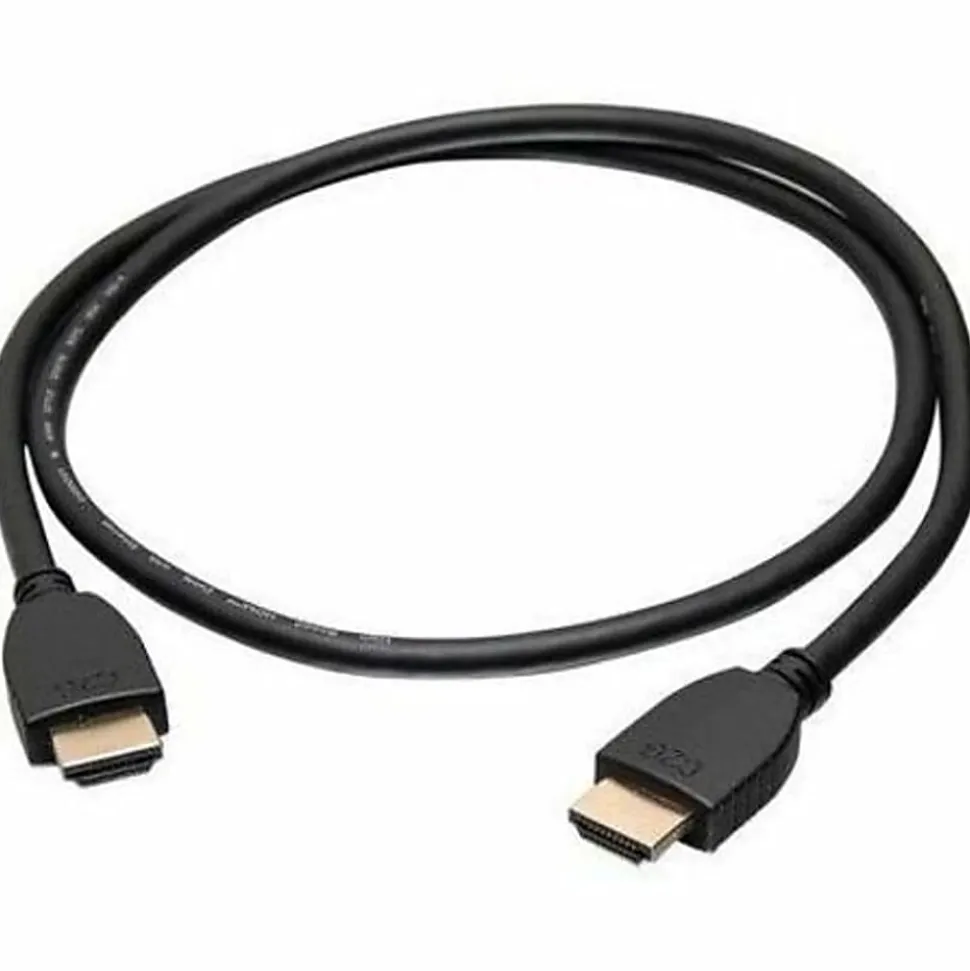 C2G Core Series High Speed HDMI Cable with Ethernet, 6ft, 4K 60Hz, Supports 3D Video - HDMI - 56783