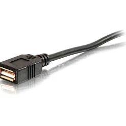 C2G 25ft USB Active Extension Cable - USB 2.0 - M/F - USB - Extension Cable - 25 ft - 1 x Type A Male USB - 1 x Type A Female USB - Black