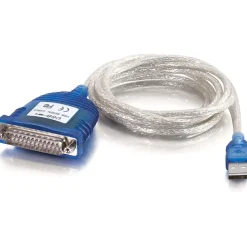 C2G 6ft USB to DB25 Serial RS232 Adapter Cable - Serial/USB Â - 22429