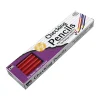 Charles Leonard Checking Pencils, #2 Medium Soft Lead, Red/Blue, 12 Per Box, Pack Of 6 Boxes