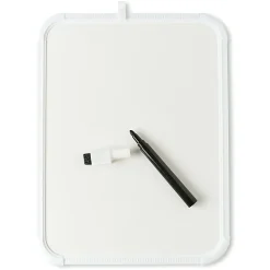 Charles Leonard Framed Dry-Erase Boards With Markers With Erasers, 11
