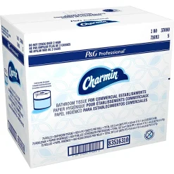 Charmin For Commercial Use Toilet Paper, Individually Wrapped, 2-Ply Standard Roll, 75 Rolls / Case, 450 Sheets / Roll