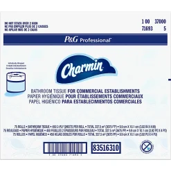 Charmin For Commercial Use Toilet Paper, Individually Wrapped, 2-Ply Standard Roll, 75 Rolls / Case, 450 Sheets / Roll